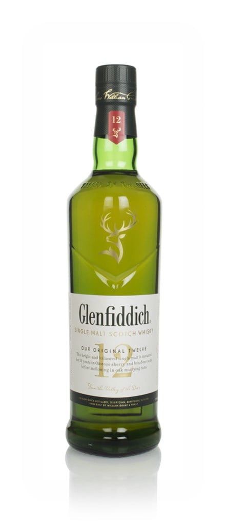 Glenfiddich 12 Year Old Whisky 70cl