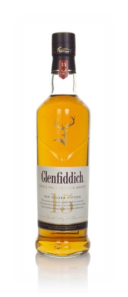 Glenfiddich 15 Year Old Solera Whisky 70cl