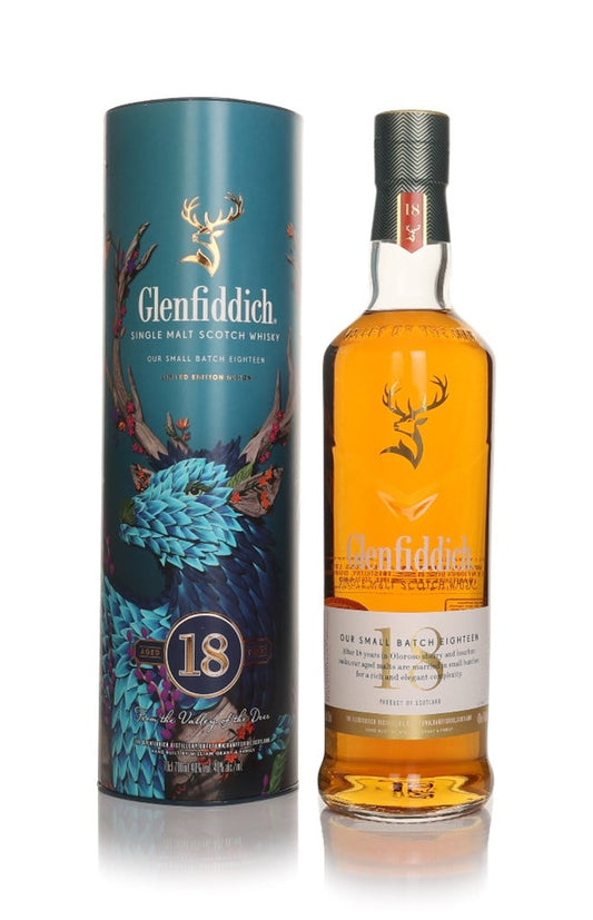 Glenfiddich 18 Year Old - Limited Edition Design Whisky 70cl