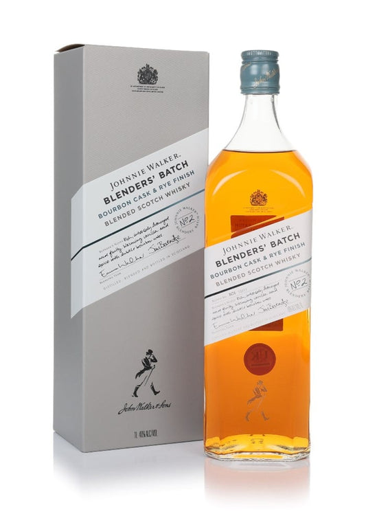Johnnie Walker Blenders' Batch - Bourbon Cask & Rye Finish 1L Whisky