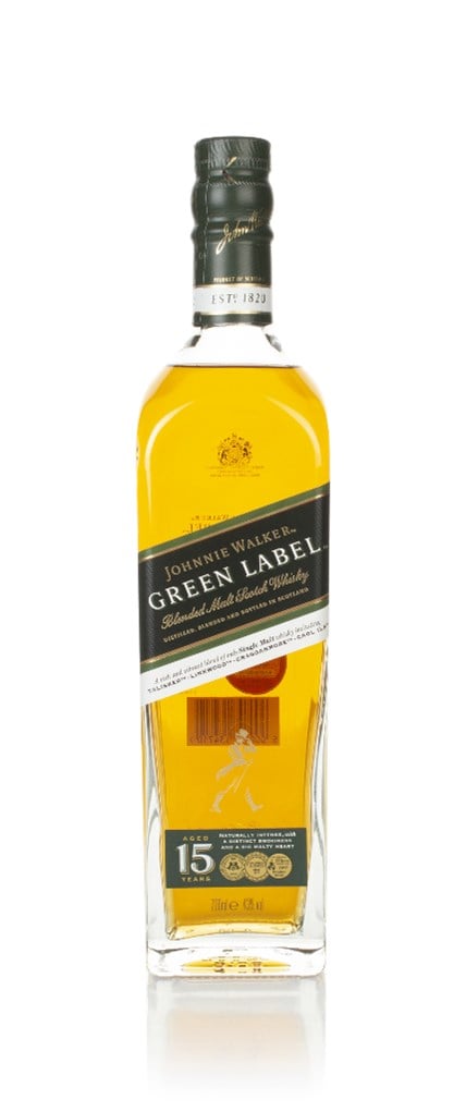 Johnnie Walker Green Label 15 Year Old Whisky 70cl